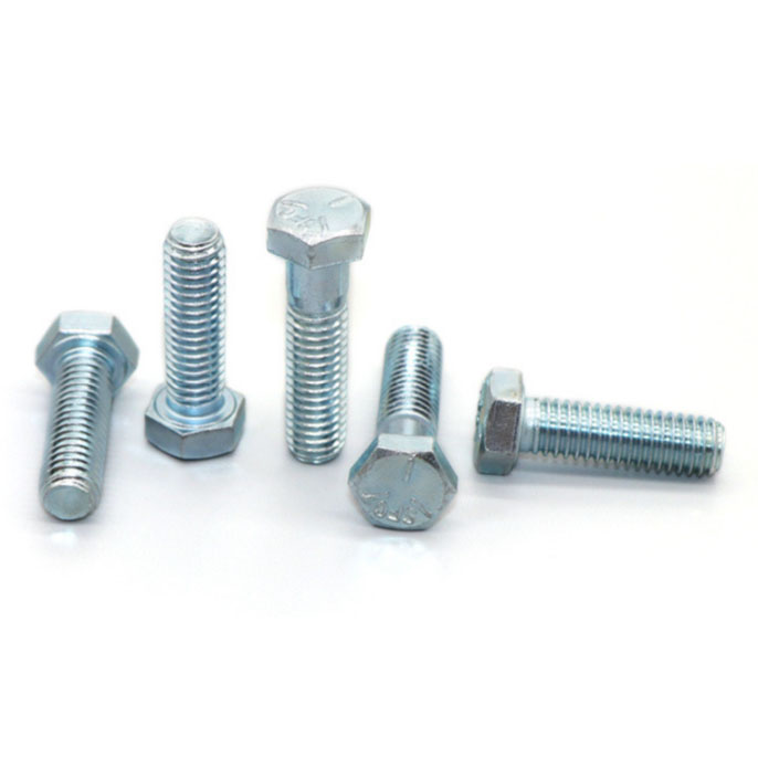 China Asme B Unf Hex Bolt Grade Zinc Plated Galvanized Fine